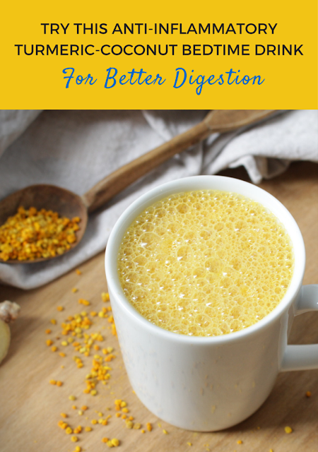 Anti Inflammatory Turmeric Coconut Bedtime Drink For Better Digestion